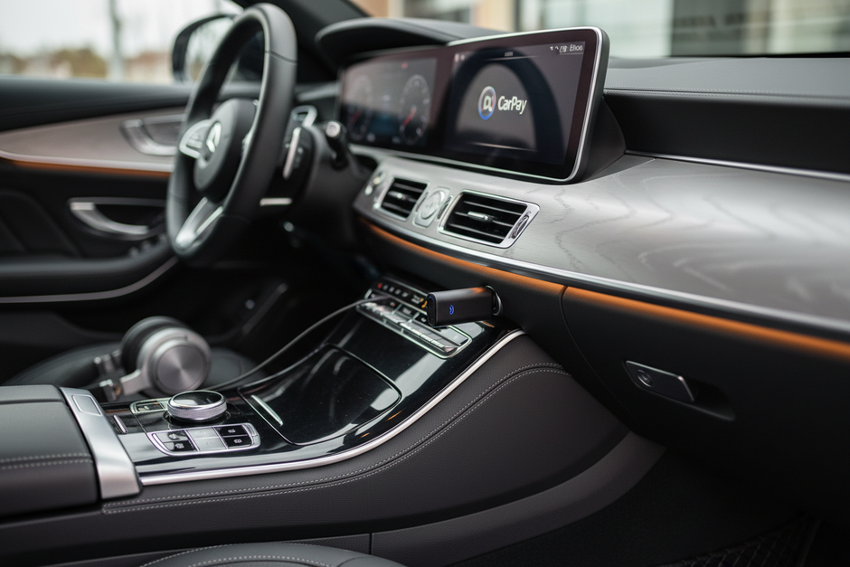 Wireless CarPlay Adapter – 2-in-1 Wired to Wireless Converter