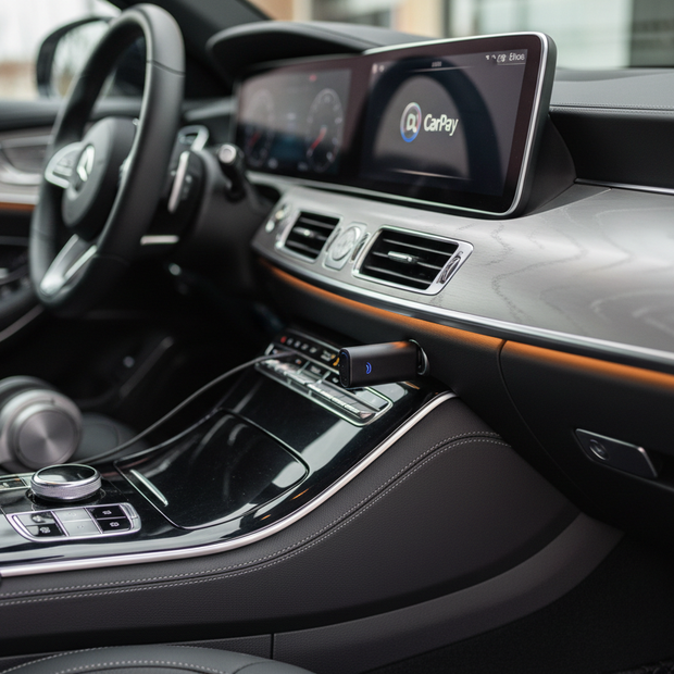 Wireless CarPlay Adapter – 2-in-1 Wired to Wireless Converter