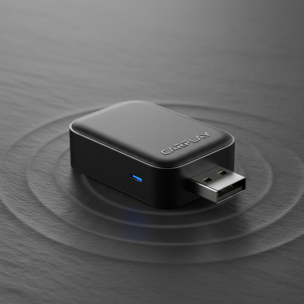 Wireless CarPlay Adapter – 2-in-1 Wired to Wireless Converter