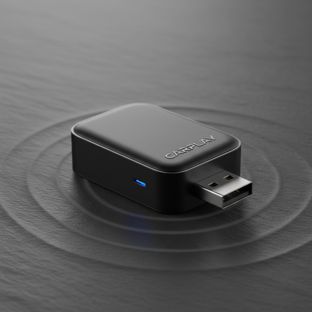 Wireless CarPlay Adapter – 2-in-1 Wired to Wireless Converter